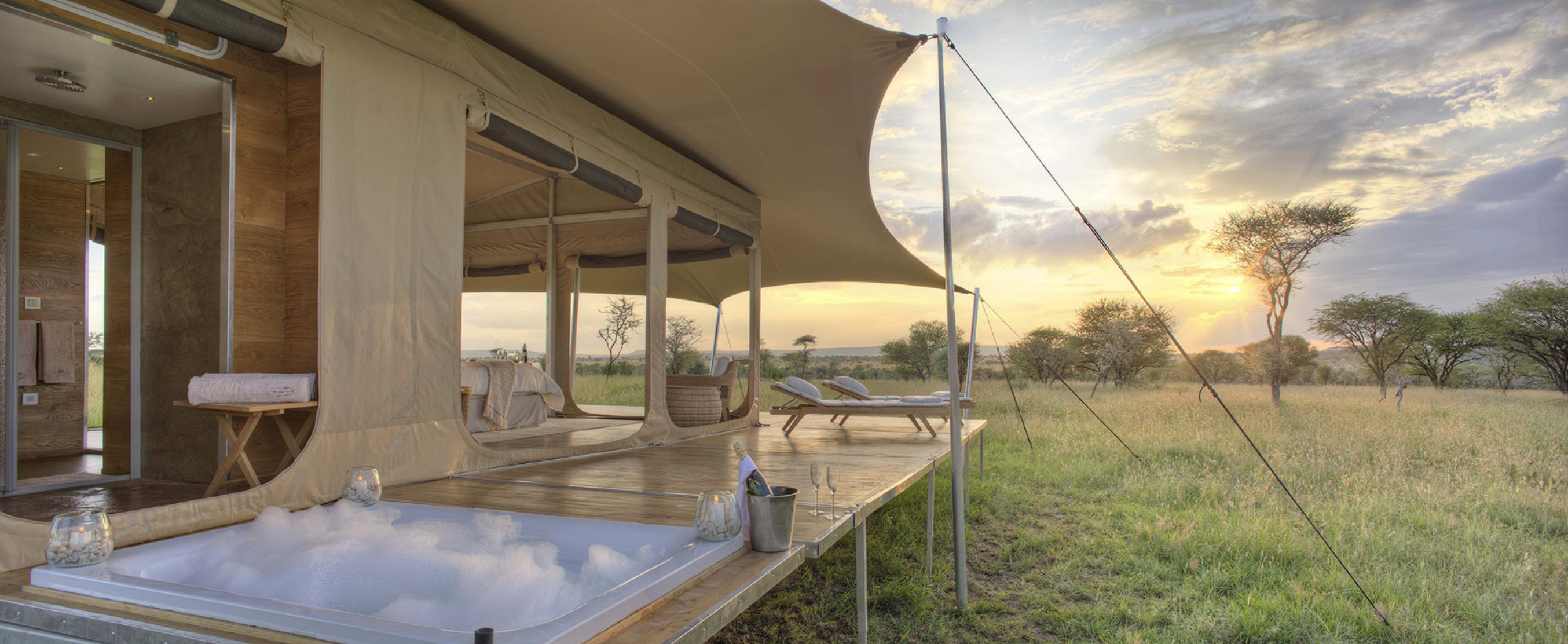 Best way to see the Great Migration, private luxury mobile safari camp –  The Explorations Company